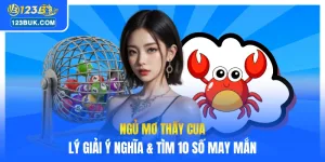 Ngủ mơ thấy cua